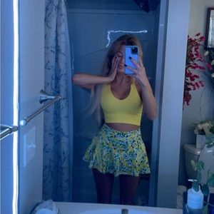 Free people tennis skirt.